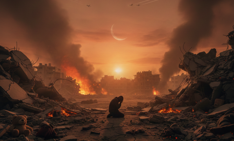 রমজানেও থামছে না রক্তপাত: গাজায় ইসরায়েলি হামলায় আবারও প্রাণহানি, থমকে যাচ্ছে শান্তির আশা