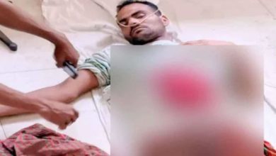 ঝিনাইদহ সীমান্তে বিএসএফের গুলিতে আহত যুবক