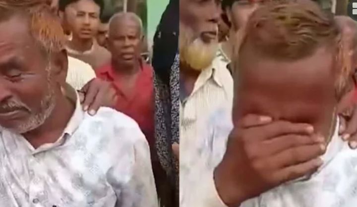 ভিজিএফ চালের বণ্টনে বিরোধ, প্রকাশ্যে কাঁদলেন ইউপি চেয়ারম্যান