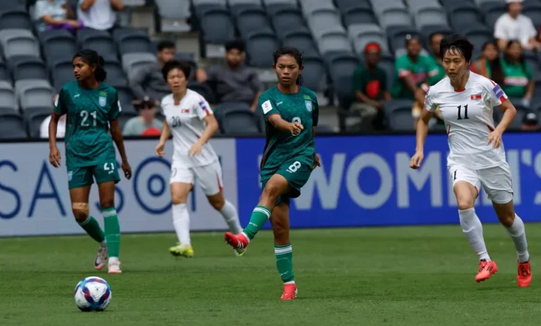 এশিয়ান কাপে দুঃস্বপ্ন: কোরিয়ার কাছে ৫-০ গোলে বিধ্বস্ত নারী দল!