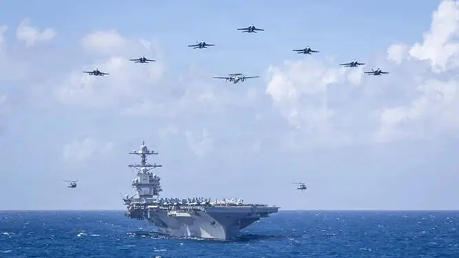 হঠাৎ যা ঘটল! যুদ্ধ ছেড়ে ফিরল মার্কিন রণতরী, কারণ জানলে অবাক হবেন