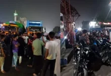 বিমানবন্দরে তেল নেই! মহাসড়ক অবরোধ করে যা করল বাইকাররা!