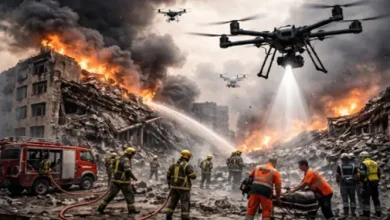 ড্রোনের ঝলকে বদলে যাচ্ছে চারপাশ! যা ঘটল নিজ দেশে