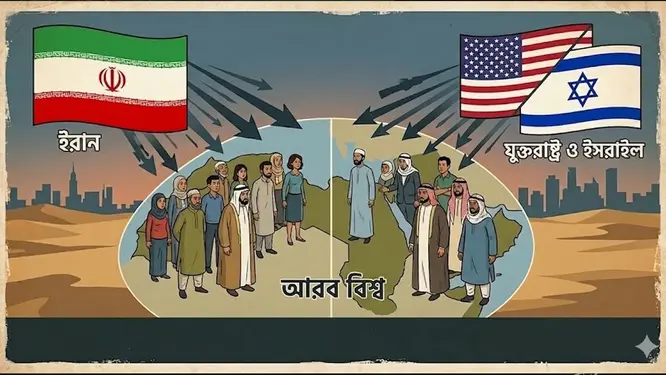 মার্কিন ঘাঁটিতে হামলা, আরব দেশগুলো কি তবে নিজেই ফাঁদে?