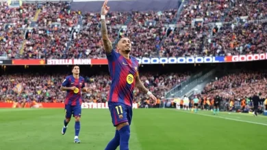 রাফিনিয়ার হ্যাটট্রিক: শীর্ষে বার্সার বজ্রমুষ্টি, শিরোপার পথ সুগম?