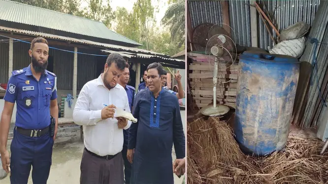 গোয়ালঘরে মিলল বিএনপির নেতার পেট্রোলের ড্রাম, যা ঘটল তারপর!