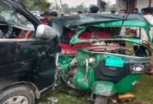 শ্রীমঙ্গলে ভয়ঙ্কর সংঘর্ষে দুই মৃত্যু, আহত ৩! যা ঘটল সড়কে