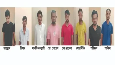 চান্দিনায় মাদকবিরোধী অভিযানে তোলপাড়, ৮ জন পেল শ্রীঘরে!