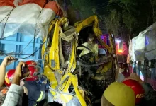 শেরপুরে ভয়াবহ সংঘর্ষে কাঁপলো মহাসড়ক, বাসের ১৫ যাত্রী আহত!