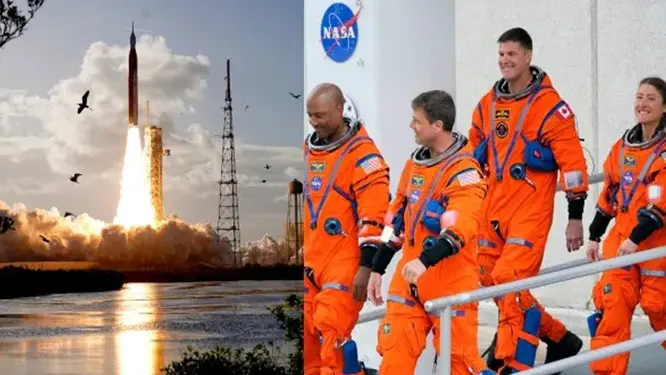 অবশেষে চাঁদের পথে ৪ নভোচারী! ৫৪ বছর পর কি বদলে যাচ্ছে মহাকাশ জয়?