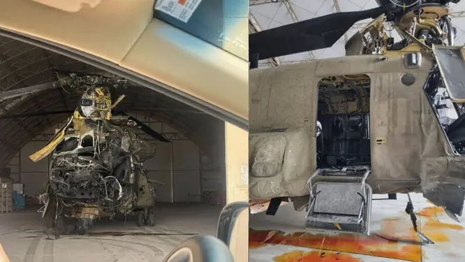 ইরানের ভয়াবহ হামলায় বিধ্বস্ত মার্কিন হেলিকপ্টার! তোলপাড় বিশ্বজুড়ে!