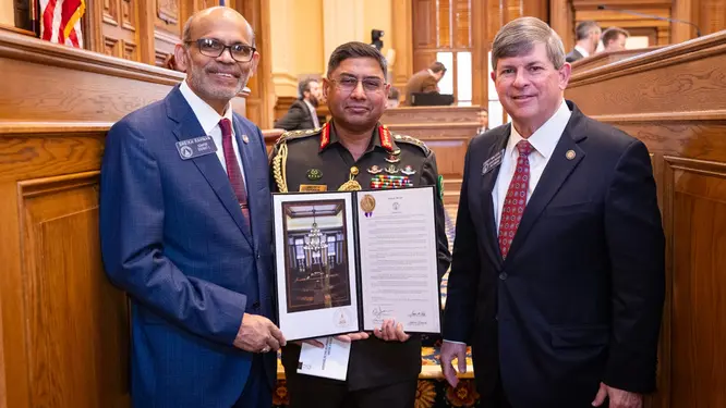 শান্তিরক্ষায় বাংলাদেশের বড় সাফল্য! জর্জিয়া থেকে এলো বিশেষ সম্মাননা