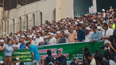 বায়তুল মোকাররমে যা ঘটল! বিপুল জনসমাগমে উত্তাল সমাবেশ