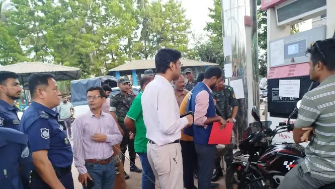 তেলের অস্বাভাবিক সংকট: ফিলিং স্টেশনে অভিযান, পকেট খালি মালিকদের!