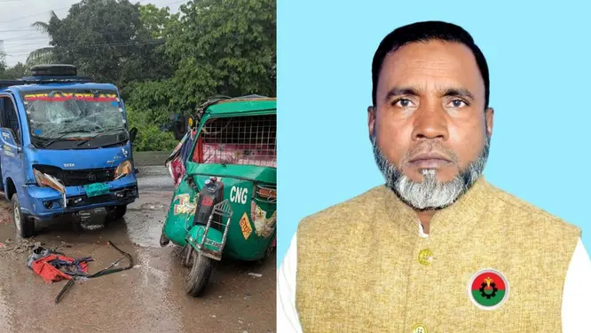 কুমিল্লায় বিএনপি নেতার যেভাবে মৃত্যু হলো… চালক কে?