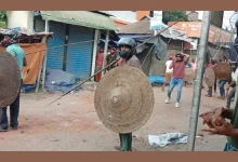 ভাঙ্গা সদরে কি হচ্ছে? রণক্ষেত্র মুনসুরাবাদ, গ্রামবাসী অস্ত্র হাতে!