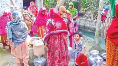পিরোজপুরের ২ লক্ষ মানুষের কান্না! যা ঘটল খাবার পানির জন্য...