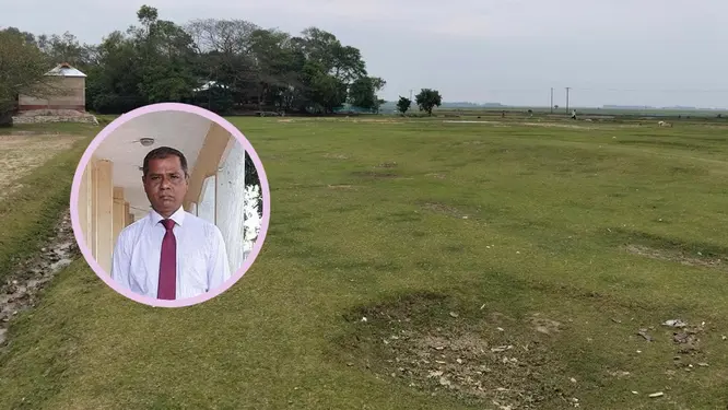 প্রধান শিক্ষকের অদ্ভূত সিদ্ধান্তের বলি: বন্ধ জিম্মি খেলার মাঠ!